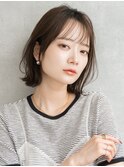 【ミディアムレイヤーカット】