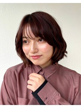 カバーヘア ブリス 戸田公園西口店(COVER HAIR bliss) ラベンダー/ピンクブラウン/大人ガーリー/ボブレイヤーp戸田公園