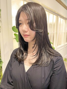 モリオフロムロンドン 松戸店(Morio from London) 【松戸 アイダ】カーテンバング&あご下レイヤーロングレイヤー