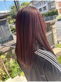 発色◎ワインレッドカラー