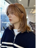 イル 天神西通り店(ill) 20代30代ボブ/ミディアムレイヤー/グレージュ/透明感/天神/大名