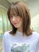 ガーデン 渋谷(GARDEN)&nbsp;レイヤーカット　似合わせ　ラベンダーベージュ　透明感　美髪