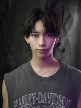 K Jingu 無造作センターパート