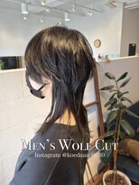 ローリーポーリークラウン(Roly Poly Clown)&nbsp;無造作がポイント/中性ウルフ/こえだ