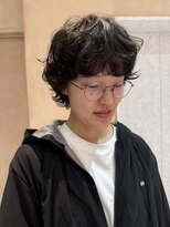 オン キャナルシティ博多前店(on)&nbsp;【晴音】ショートパーマ/ショートウルフ/くせ毛風パーマ/20代