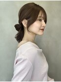韓国大宮/レイヤーカット/グレージュ/透明感カラー/seri