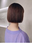 髪質改善×艶感ショートボブ