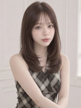ユーフォリア エヌ 池袋サンシャイン通り店(Euphoria +n) ショコラグレージュ盛れる顔周りレイヤーカット10代20代人気池袋