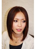 大人☆キレイ　前下がりボブ