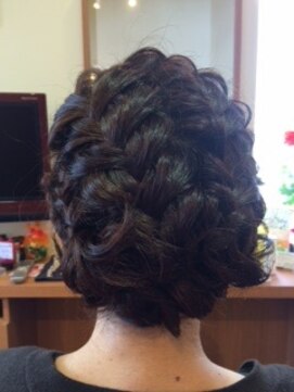 メルシーフォーヘア(Merci for hair) 編み込みアップヘア