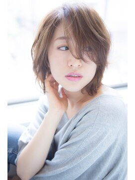 ピュアーネ(Purene) ミルクチョコレート×大人ショートヘア◆20代30代40代50代