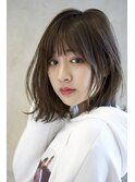 「The C 橋本店」骨格に似合う小顔ミディアムヘア
