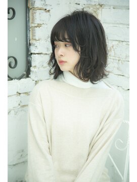 ロンドプランタン 恵比寿(Lond Printemps) 【lond printemps水野】くせ毛風毛先パーマふわミディ