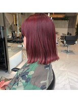 ガリカ(Gallica kinshicho)&nbsp;カシスピンク☆ 外ハネストレートボブ ☆