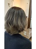 ボブバレイヤージュ×おすぎ