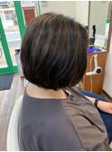 ステップボーンカットボブスタイル