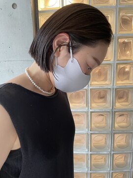 カラーラバー 鹿児島店(color lover) イルミナ☆フォレストカラー7LV× ボブスタイル