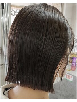 ニコ(nico...) ぱつっとボブ×アディクシーカラー♪