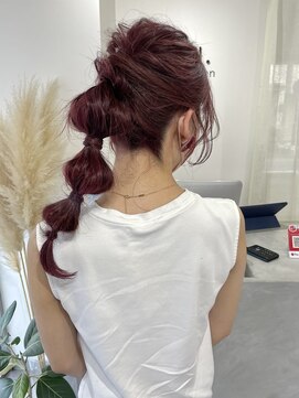 フー(fu.) ピンクベージュ