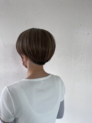 シュートヘアハイライト