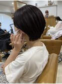【立町メアリーバイメリー】☆襟足スッキリ丸みショートボブ☆