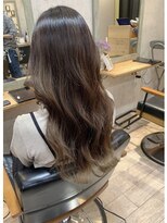 クシュ 所沢西口プロぺ通り(kusyu... )&nbsp;ペールベージュセクションカラーグラデーションカラー外ハネボブ