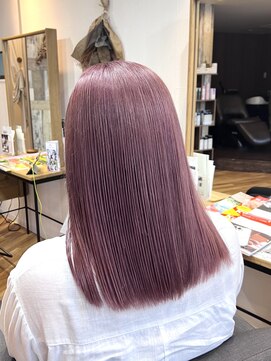 ファヴォリヘアー(favori hair) くすみpink