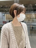 ステアケース 武蔵小杉店(stair:case)&nbsp;脱白髪染め大人ショートナチュラルハイライト