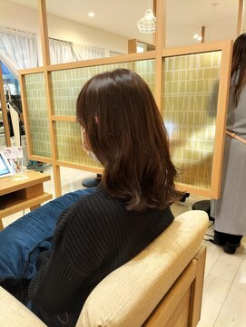 アドラーブル 長岡リップス旭岡店(adorable) 波巻き風パーマ☆くすみベージュ10代20代