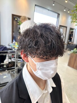 ラテ 伊勢崎(LATTE) 波巻きパーマ/マッシュツイスト/ツイスパ/ツーブロック