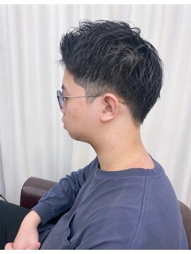 グランドライン(GRAND LINE) 《GRANDLINE友田千栄》ツーブロアップバングスタイル