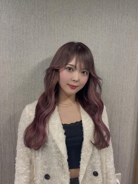 リエコー(RE'ECHO) プルエクステ/ダイヤモンド/パステルパープル