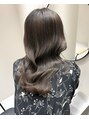 ジーナ 流山おおたかの森(Zina) premium髪質改善トリートメント/ベージュカラー/艶巻き
