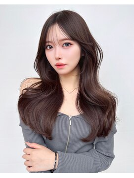 アフロートリノ(AFLOAT Leino) 大人可愛い韓国ヘア　レイヤーカット　似合わせ顔まわりカット#