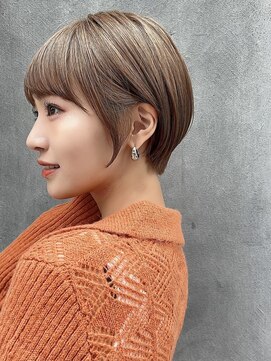 ハローバイシー 仙台(Hello by Sea) 小顔美髪☆韓国風レイヤーカット×マッシュショート[仙台]