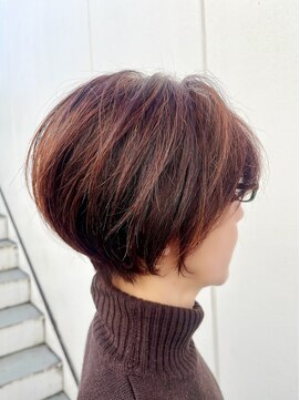 ルーファス 恵比寿 渋谷(Ruufus) 骨格補正丸みショート  2404