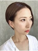 ハンサムショート★スモーキーピンクベージュ【坂田のぞみ】