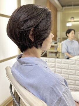 トランクサロンカッパード 大人グラボブ+オーガニックカラー+生コラーゲントリートメント