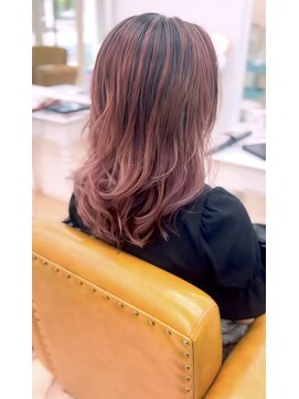 グラスペディア(graspedia) 暖色系バレイヤージュ