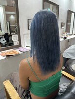 リジョイスヘア(REJOICE hair) 【REJOICE hair 】ハイトーンブルー mido