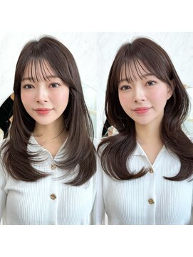 アフロートリノ(AFLOAT Leino) ワンカールでもくびれでも可愛いレイヤーカット！