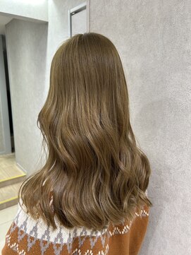 アッシュ 高幡不動店(Ash) ケアブリーチマットオリーブミルクティーベージュ