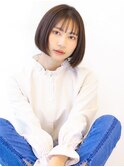 20代30代40代50代ボブルフネビージュ小顔ワンレンショート