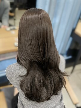 アリュウル 表参道(ALLURE) 赤み消し！オリーブグレージュ×レイヤーカット◯伊藤