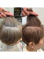 トウ(tou.) 基本白髪染めは使いません。加減法を使って白髪もオシャレに