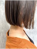 【Zina】セシルカットフリンジウェーブ×フォギーベージュ