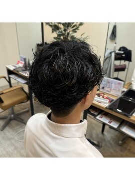 クロエバイラヴィズム 郡山さくら通り店(CLOE by LUVISM) ゆるふわパーマ・メンズ
