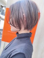 say.イメチェン外ハネボブ美髪ワイドバングショートハイライト