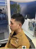 アップバングショート