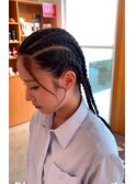 コーンロウ/ヘアセット